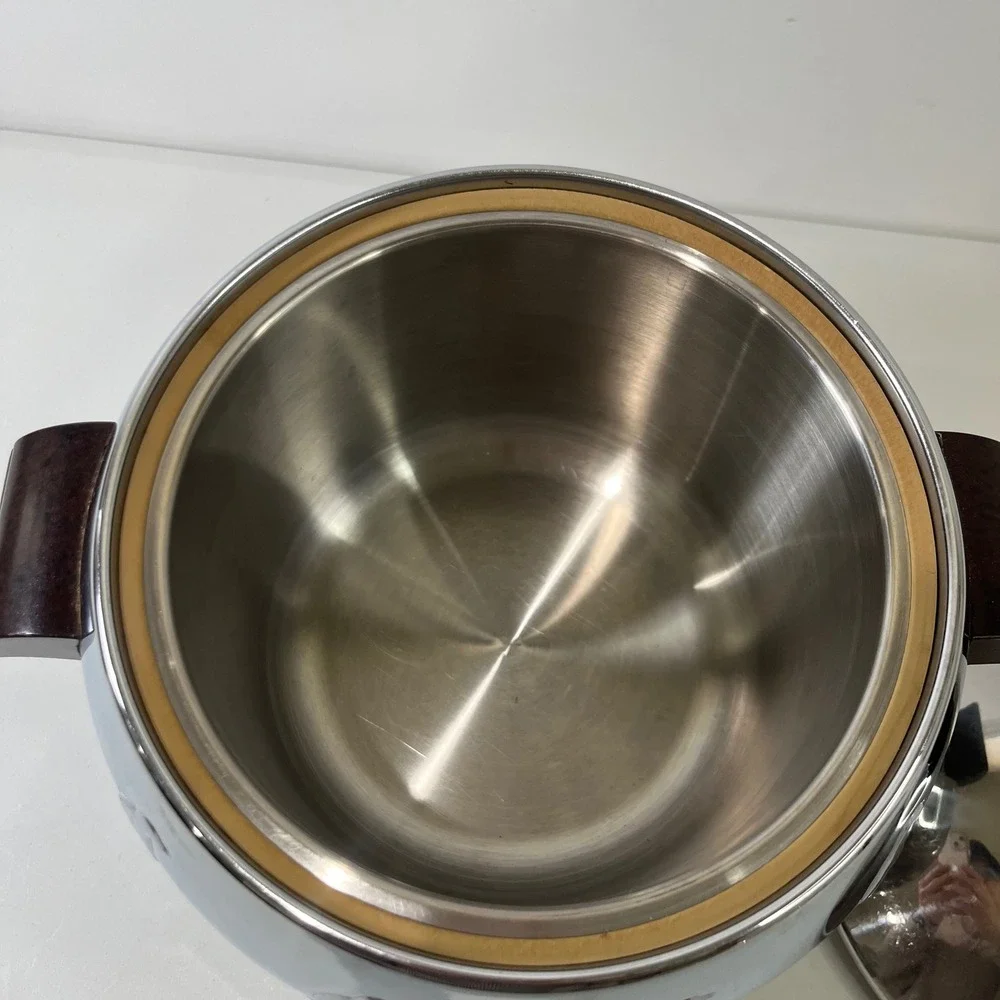 Vintage West Bend Penguin Hot Cold Server Chrome Bakelite Mid‎ Century MCM
